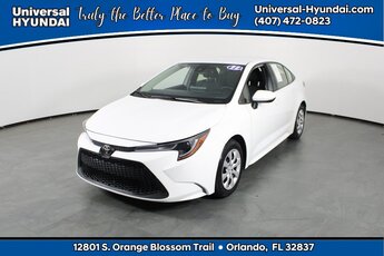 2022 Toyota Corolla LE 1.8L I4 DOHC 16V Engine Automatic (CVT) 4 Door Sedan FWD