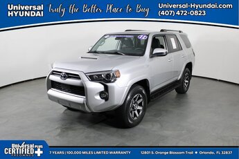 2022 Classic Silver Metallic Toyota 4Runner TRD Off Road Automatic SUV 4.0L V6 DOHC 24V Engine