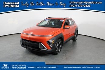 2024 Soultronic Orange Pearl Hyundai Kona SEL SUV 2.0L I4 DOHC 16V Engine 4 Door FWD Automatic (CVT)