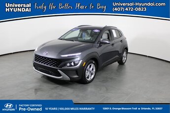 2023 Thunder Gray Hyundai Kona SEL FWD SUV Automatic (CVT)