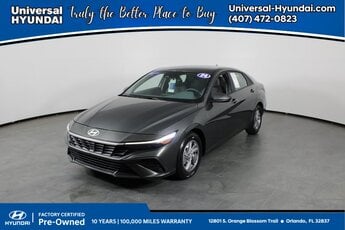 2024 Amazon Gray Hyundai Elantra SE Automatic (CVT) 4 Door I4 Engine Sedan FWD