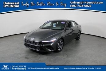 2024 Hyundai Elantra SEL I4 Engine 4 Door Sedan Automatic (CVT)