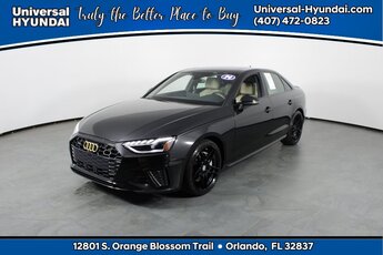2024 Mythos Black Metallic Audi A4 S line Premium Plus 2.0L 4-Cylinder TFSI Engine AWD Automatic